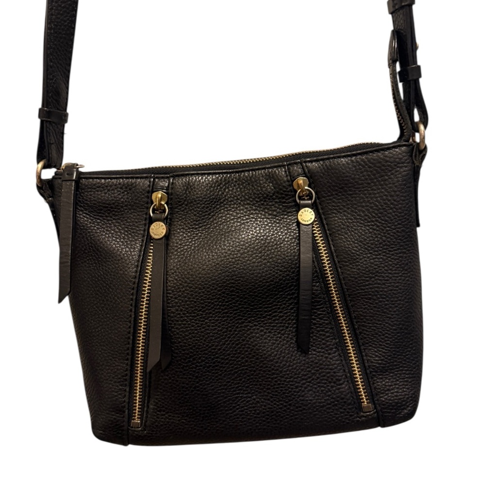 Radley London Fountain Black Leather Shoulder Bag - Picture 16 of 16